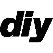 Logo von Diy Online in schwarz-weiß